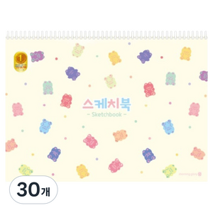 모닝글로리 2000 초등스케치북 B 랜덤발송, 8절, 30개, 15매