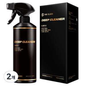 더클래스 딥클리너 차량 외부용 다용도세정제, 500ml, 2개