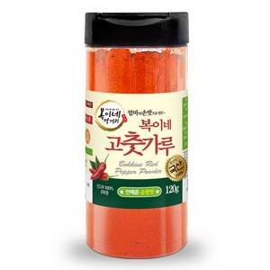 복이네먹거리 국산 안매운 고춧가루 떡볶이 소스용 순한맛 용기용, 120g, 1개
