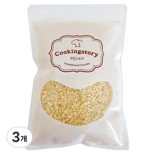 쿠킹스토리 아몬드분태, 1kg, 3개