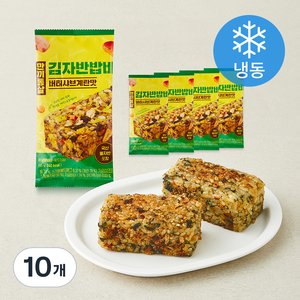 한끼통살 김자반밥바 버터샤브계란맛 (냉동), 100g, 10개