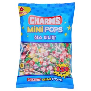 투시롤 참스 미니팝 캔디, 750g, 1개