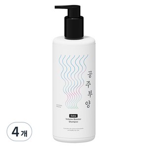 가히 공주부양 엑스트라 볼륨 부스터 샴푸, 4개, 500ml