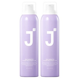 제이숲 실크 케라틴 폼 트리트먼트 2X, 200ml, 2개