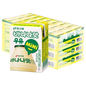 바나나맛우유 mini, 120ml, 72개