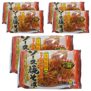 카리노재팬 소스야끼소바 생면 2인분 320g, 6개
