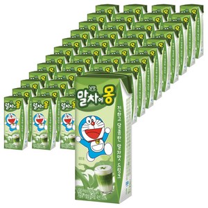 남양유업 말차에몽 우유, 190ml, 48개