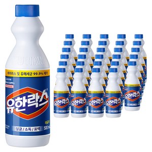 유한락스 레귤러, 500ml, 100개