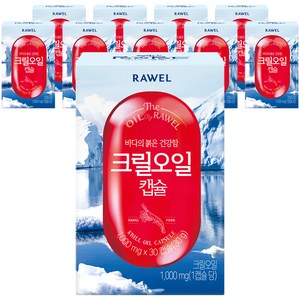 로엘 크릴오일 캡슐, 30g, 10개