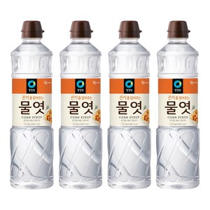청정원 물엿, 1.2kg, 4개