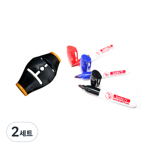 버디79 360 이지볼 라이너 + 3색마커펜 세트, 혼합색상, 2세트