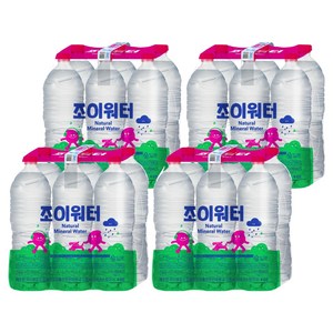 조이워터 생수 무라벨, 24개, 2L