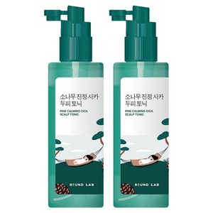 라운드랩 소나무 진정 시카 두피 헤어토닉, 100ml, 2개