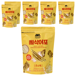 빠삭어포 콘소메, 100g, 6개