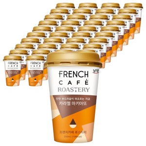 프렌치카페 로스터리 카라멜 마키아또, 40개, 200ml