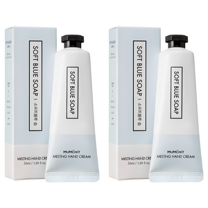 멈칫 멜팅 핸드크림 소프트블루 솝, 50ml, 2개