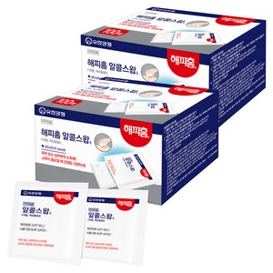 해피홈 알콜 스왑, 100개입, 2개