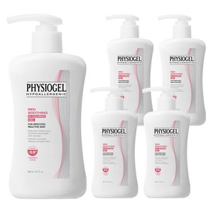 피지오겔 레드 수딩 AI 카밍 젤, 200ml, 5개