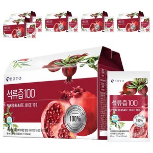 보뚜 석류즙 100, 80ml, 180개