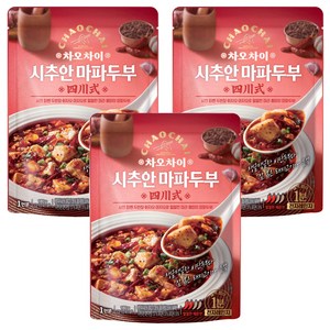 차오차이 시추안 마파두부, 180g, 3개