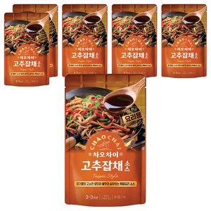 차오차이 고추잡채 소스, 100g, 6개