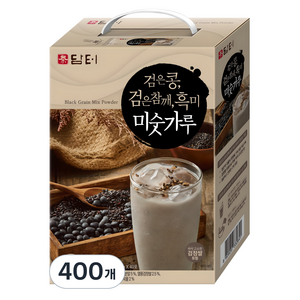 담터 검은콩 검은참깨 흑미 미숫가루, 20g, 400개
