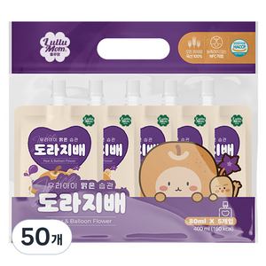 룰루맘 우리아이 맑은습관, 80ml, 50개