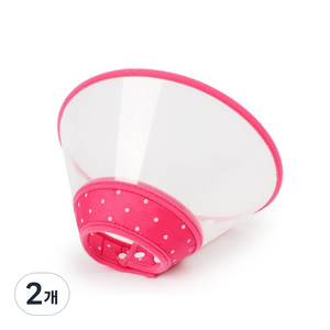 강아지 똑딱이 넥카라 로즈레드 S, 2개