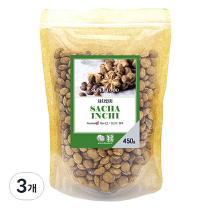 견과공장 사차인치, 450g, 3개