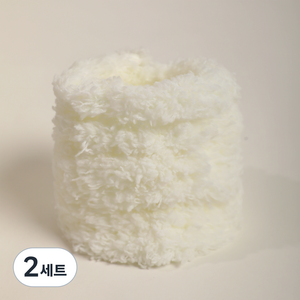 코히모 모루 인형 철사 공예 만들기 DIY 세트 3W159, 크림 화이트세트, 2세트