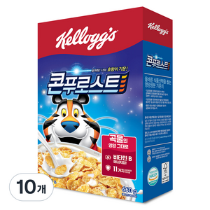콘푸로스트 시리얼, 660g, 10개