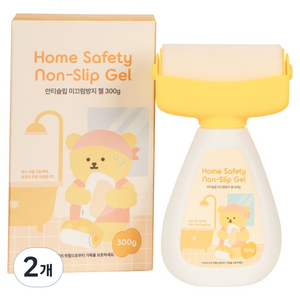 아가드 안티슬립 미끄럼방지 젤 롤러 300g, 화이트, 2개
