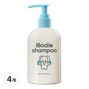 아이보들 샴푸, 300ml, 4개