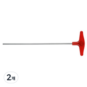 썬키 T형 육각렌치 롱타입 6 x 350 mm ST-6L, 2개