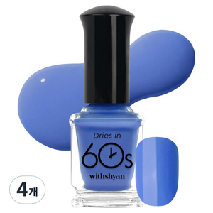 위드샨 60초 매니큐어, M168산토리니, 9ml, 4개