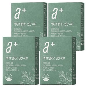 뉴트리모어 액티브 플러스 엽산 400, 30정, 4개