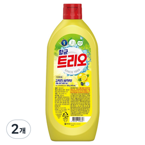 트리오 항균 주방세제, 500g, 2개