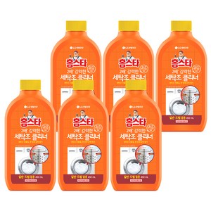 홈스타 퍼펙트 세탁조 클리너, 450ml, 6개
