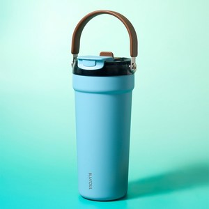 블리쏘울 카페 세라믹 텀블러 LHC4440BLU, 파우더 블루, 1개, 700ml