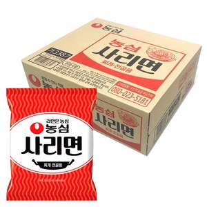 농심 사리면 110g, 30개