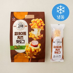 고메 포테이토치즈 핫도그 (냉동), 100g, 4개입, 1개
