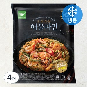 사옹원 프리미엄 해물파전 (냉동), 300g, 4개