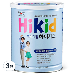 일동후디스 프리미엄 하이키드 600 g, 미숫가루맛, 3개, 600g