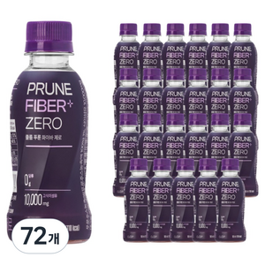 클룹 푸룬주스 화이바 제로, 72개, 180ml