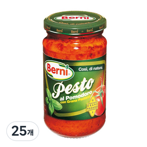 Berni 토마토 페스토, 195g, 25개