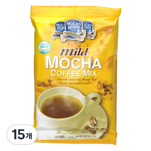 모카하우스 마일드모카 자판기용 커피믹스, 900g, 1개입, 15개