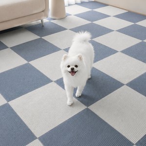 레토 반려동물 논슬립 미끄럼방지 퍼즐 매트, 라이트그레이, 10개