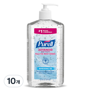퓨렐 손소독제, 591ml, 10개