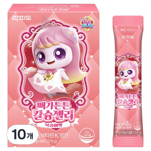 락피도 뼈가튼튼 칼슘젤리 18p, 270g, 10개