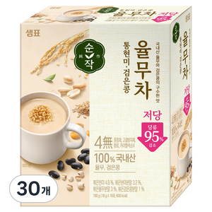 순작 통현미 검은콩 저당 율무차, 18g, 10개입, 30개